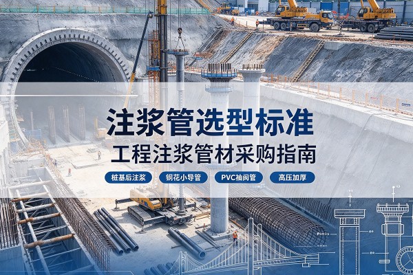 南关注浆管选型标准