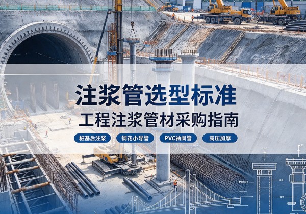 南关注浆管选型标准